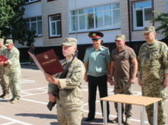 Випускники кафедри військової підготовки склали присягу